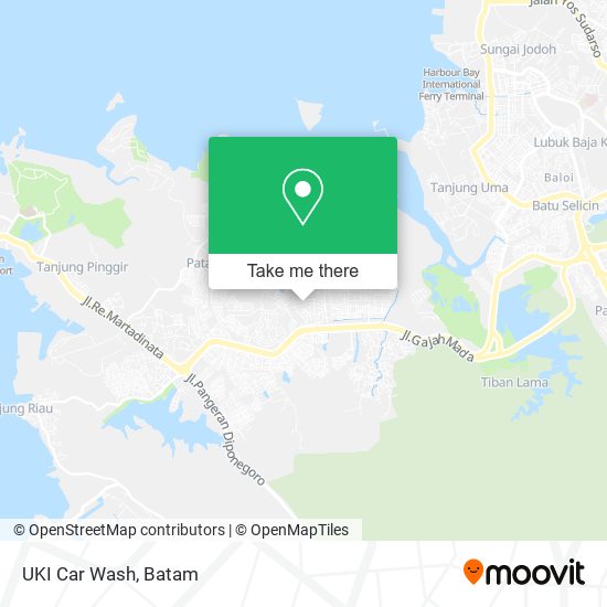 UKI Car Wash map