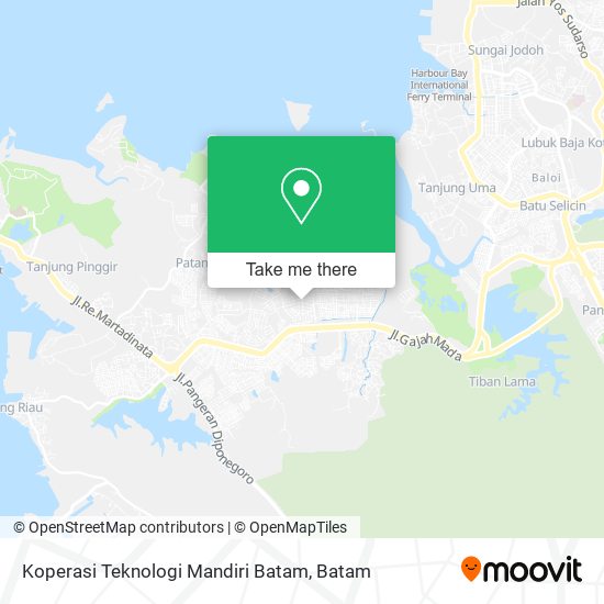 Koperasi Teknologi Mandiri Batam map