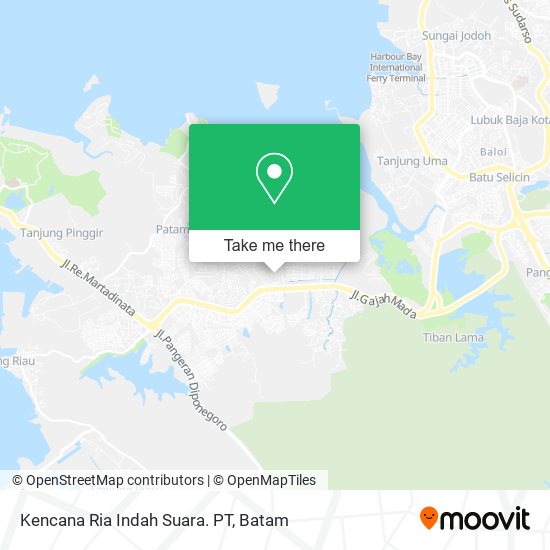 Kencana Ria Indah Suara. PT map