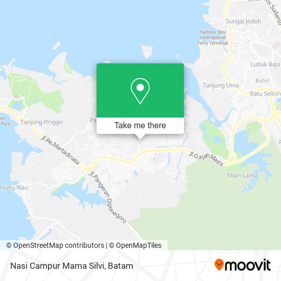 Nasi Campur Mama Silvi map