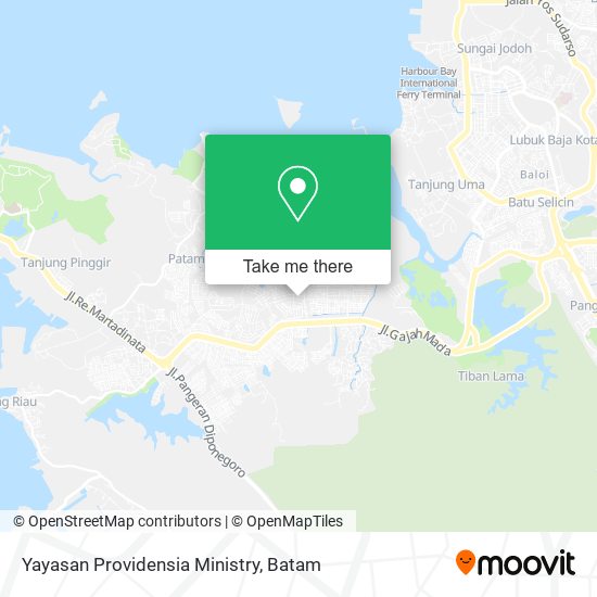 Yayasan Providensia Ministry map