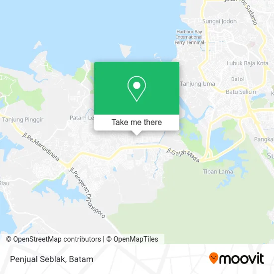 Penjual Seblak map