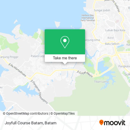 Joyfull Course Batam map