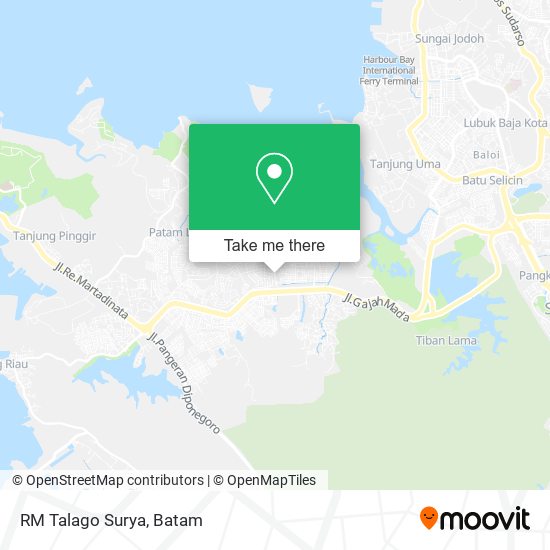 RM Talago Surya map