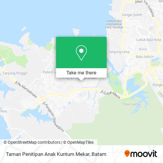 Taman Penitipan Anak Kuntum Mekar map