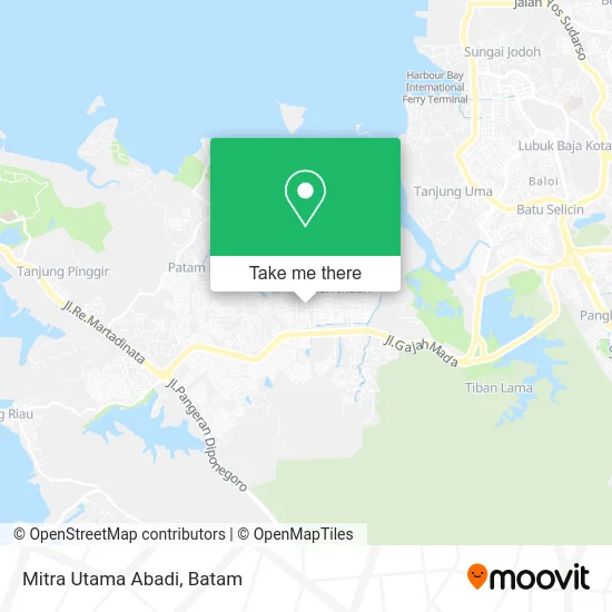 Mitra Utama Abadi map