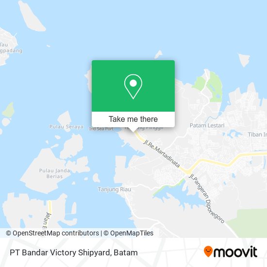 PT Bandar Victory Shipyard map