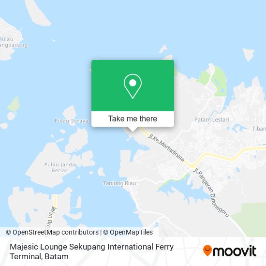 Majesic Lounge Sekupang International Ferry Terminal map