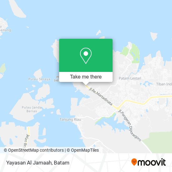 Yayasan Al Jamaah map