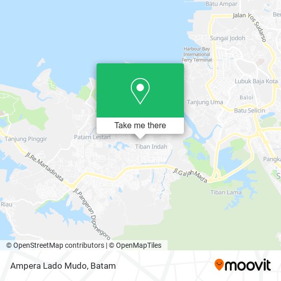 Ampera Lado Mudo map