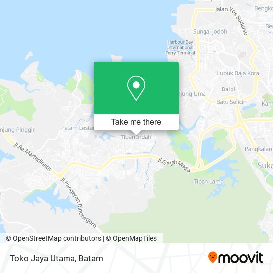 Toko Jaya Utama map