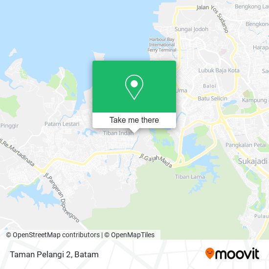 Taman Pelangi 2 map