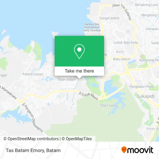 Tas Batam Emory map