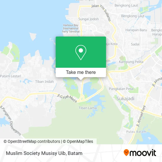 Muslim Society Musisy Uib map