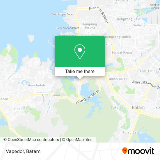 Vapedor map
