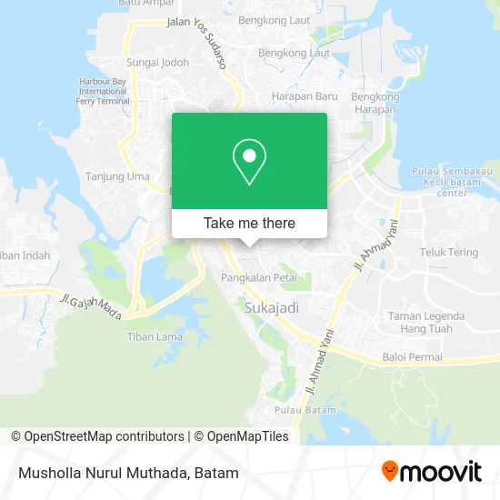 Musholla Nurul Muthada map