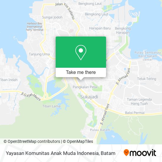 Yayasan Komunitas Anak Muda Indonesia map