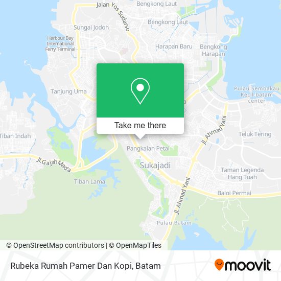 Rubeka Rumah Pamer Dan Kopi map