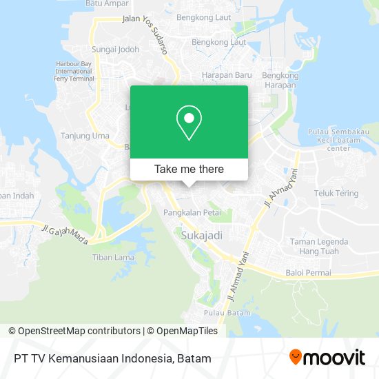 PT TV Kemanusiaan Indonesia map