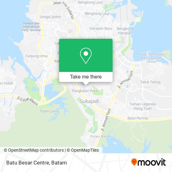 Batu Besar Centre map