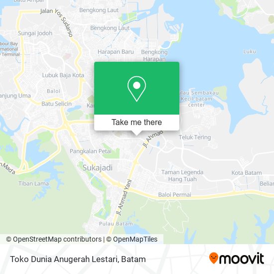 Toko Dunia Anugerah Lestari map