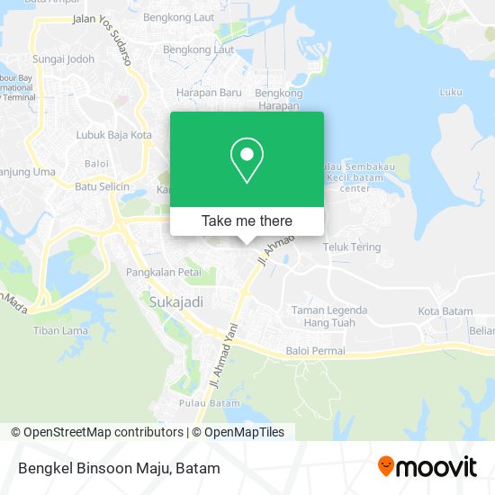 Bengkel Binsoon Maju map