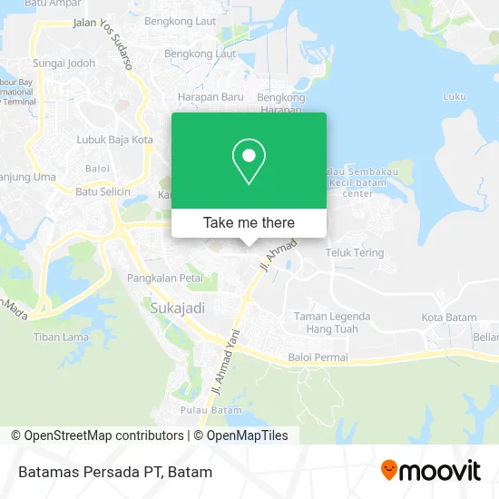 Batamas Persada PT map