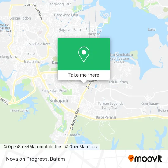 Nova on Progress map