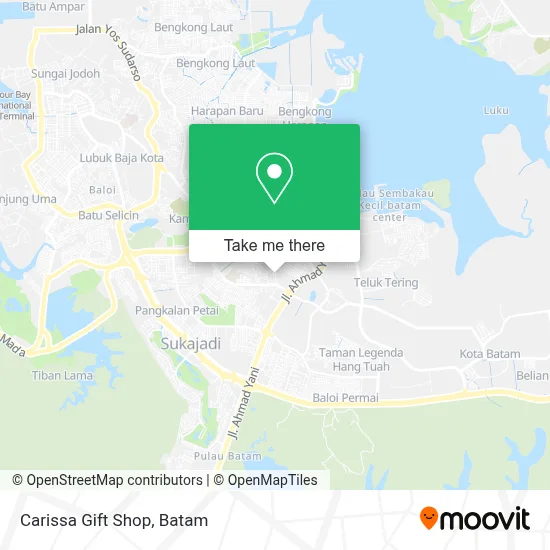 Carissa Gift Shop map