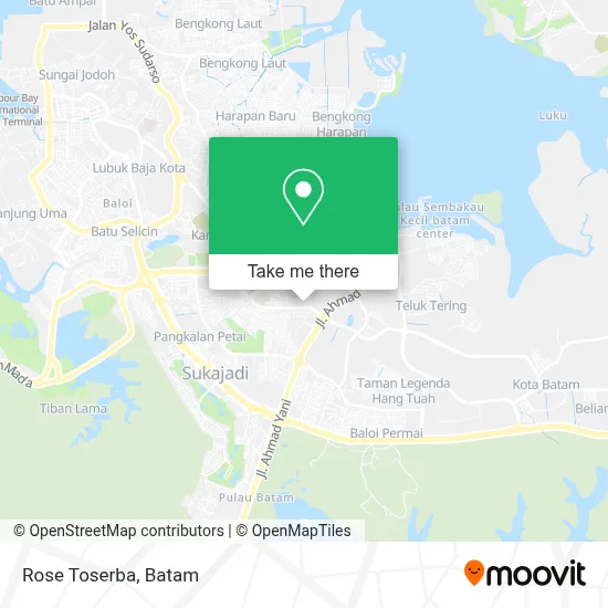 Rose Toserba map