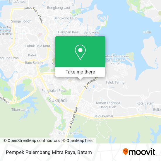 Pempek Palembang Mitra Raya map