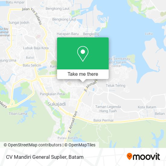 CV Mandiri General Suplier map