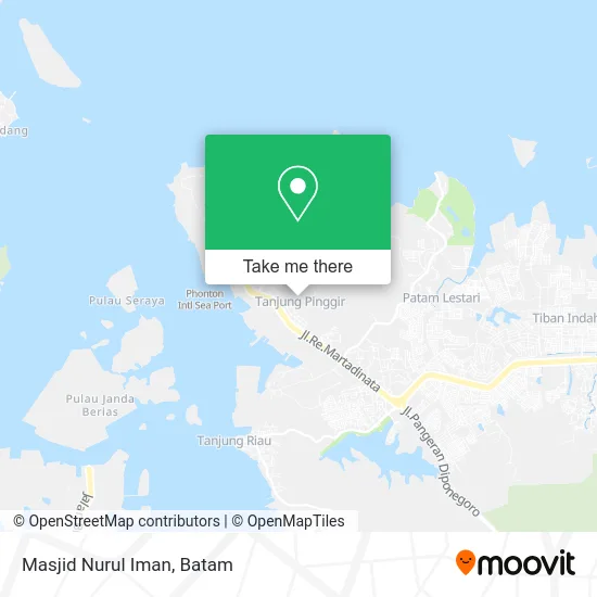 Masjid Nurul Iman map