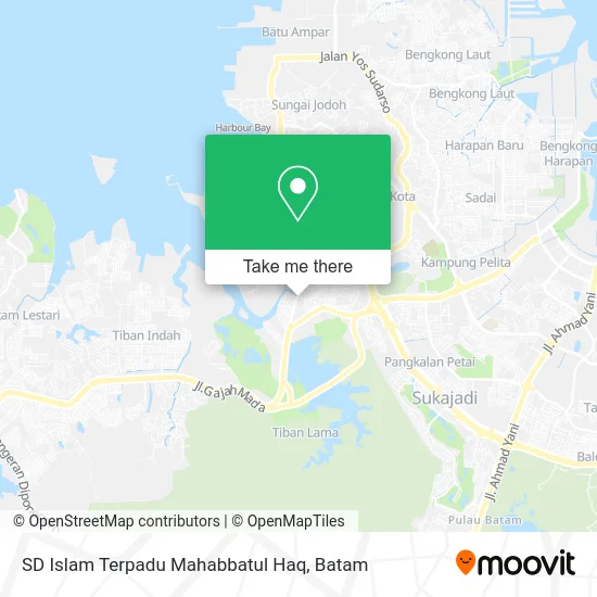 SD Islam Terpadu Mahabbatul Haq map