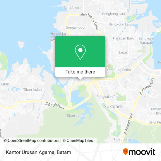 Kantor Urusan Agama map