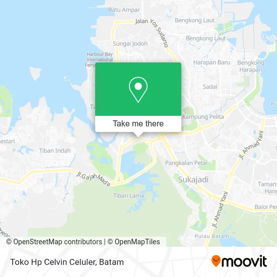 Toko Hp Celvin Celuler map