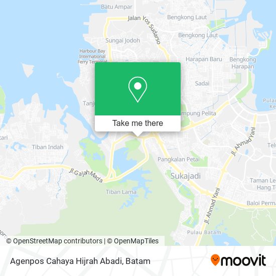 Agenpos Cahaya Hijrah Abadi map