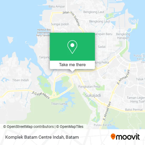 Komplek Batam Centre Indah map