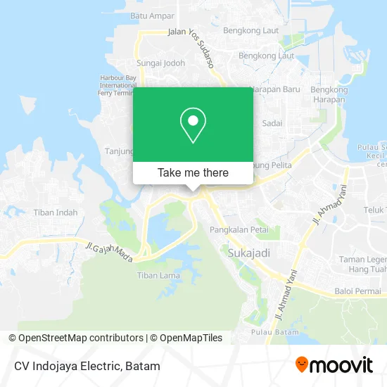 CV Indojaya Electric map