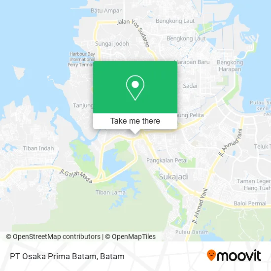 PT Osaka Prima Batam map