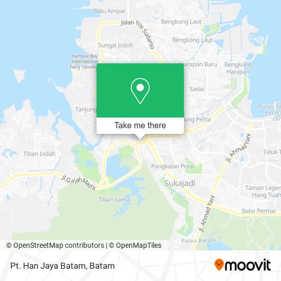Pt. Han Jaya Batam map