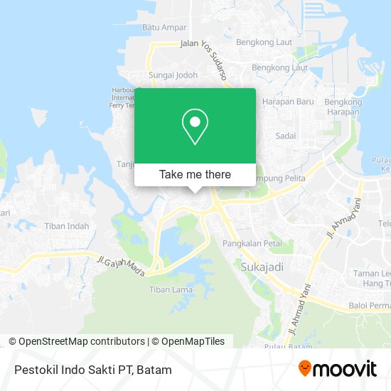 Pestokil Indo Sakti PT map