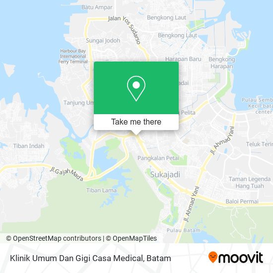 Klinik Umum Dan Gigi Casa Medical map