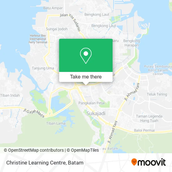 Christine Learning Centre map