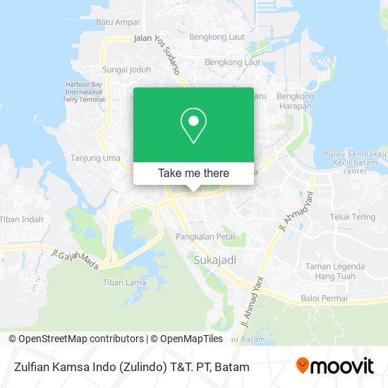 Zulfian Kamsa Indo (Zulindo) T&T. PT map