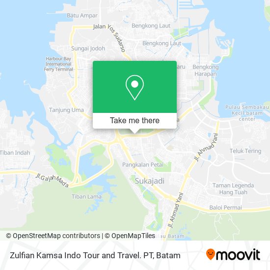 Zulfian Kamsa Indo Tour and Travel. PT map