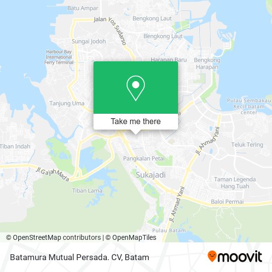 Batamura Mutual Persada. CV map