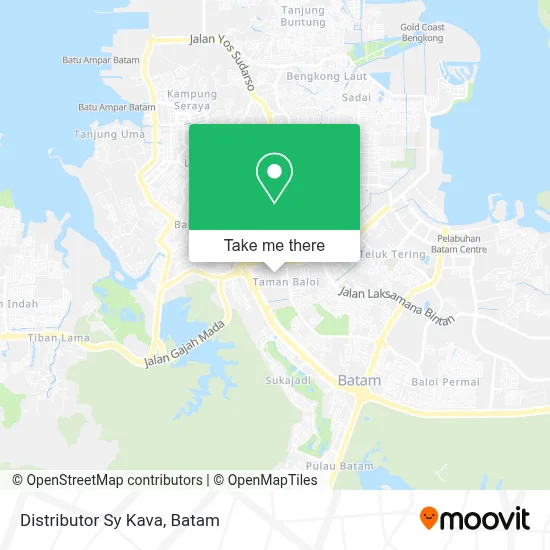 Distributor Sy Kava map