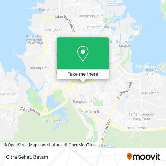 Citra Sehat map