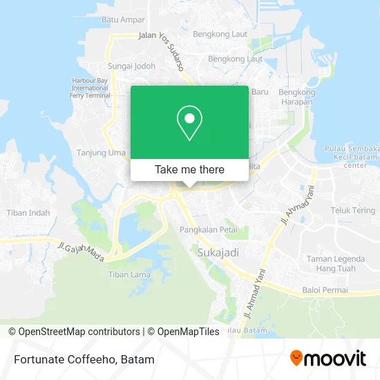 Fortunate Coffeeho map